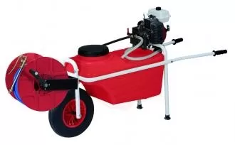 Carriola Aliseo Dl218 Sc Da 70 Lt Completa Di Lancia Da 60 Cm Con Rocchetto Avvolgitubo